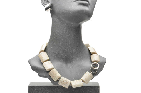 Necklace NB White Turquoise L