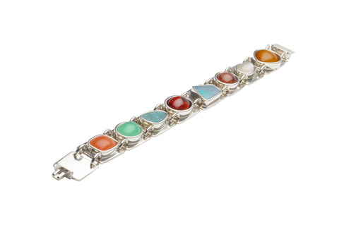 Bracelet, 8 Gemstones